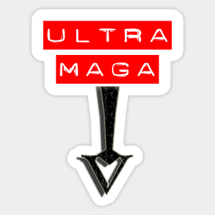 ULTRA MAGA ARROW DOWN Sticker